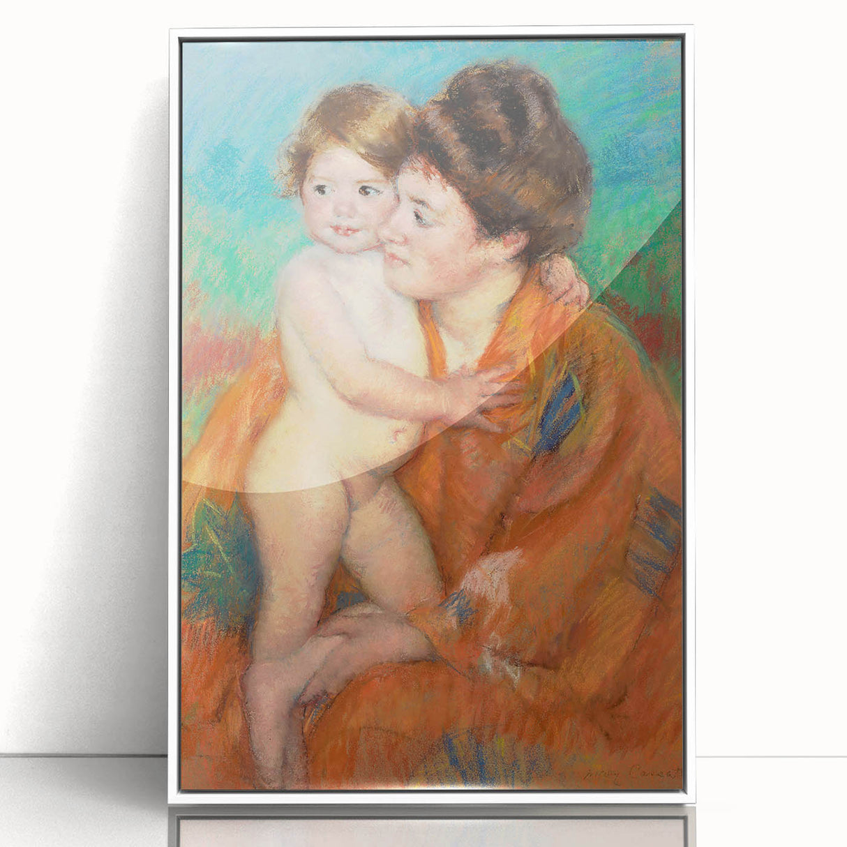 Impressionist Motherhood - Cassatt’s ‘Woman with Baby’ Wall Art