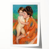 Impressionist Motherhood - Cassatt’s ‘Woman with Baby’ Wall Art