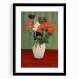 Modern Wall Art: Bouquet of Flowers - Vibrant Still Life