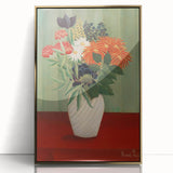 Modern Wall Art: Bouquet of Flowers - Vibrant Still Life