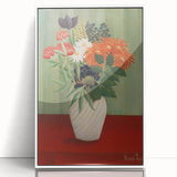 Modern Wall Art: Bouquet of Flowers - Vibrant Still Life
