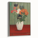 Modern Wall Art: Bouquet of Flowers - Vibrant Still Life