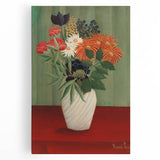Modern Wall Art: Bouquet of Flowers - Vibrant Still Life