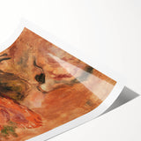 Impressionist Portrait - Renoir’s ‘Woman’s Head with Red Hat’ Art