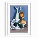 Modern Wall Art: Still Life with Watering Can - Minimalist Elegance