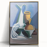 Modern Wall Art: Still Life with Watering Can - Minimalist Elegance