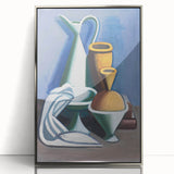 Modern Wall Art: Still Life with Watering Can - Minimalist Elegance