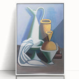 Modern Wall Art: Still Life with Watering Can - Minimalist Elegance