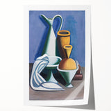 Modern Wall Art: Still Life with Watering Can - Minimalist Elegance