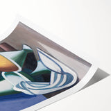 Modern Wall Art: Still Life with Watering Can - Minimalist Elegance