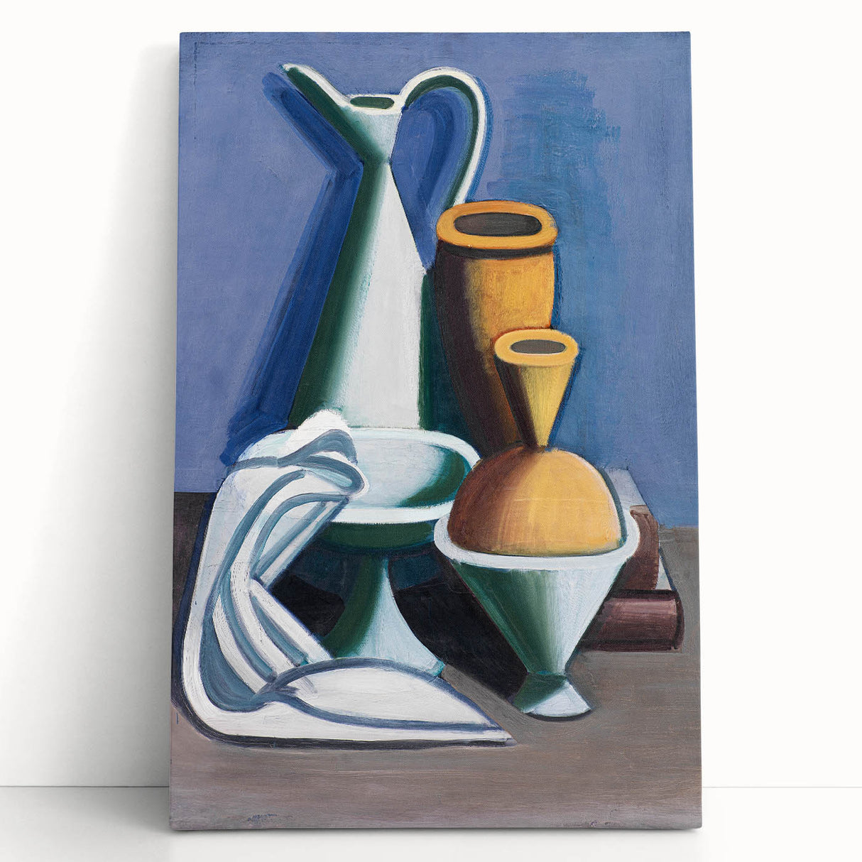Modern Wall Art: Still Life with Watering Can - Minimalist Elegance