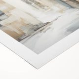 Abstract architectural wall art printed on rolled canvas, showcasing geometric shapes and vibrant colors, perfect for modern home decor. The design features intricate patterns and a contemporary aesthetic, ideal for adding a stylish touch to any room.