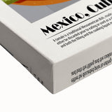 Large art featuring a black and white landscape painting of food dishes on stretched canvas, suitable for bedroom wall decor.