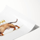 Extra large wall art featuring line art flowers in black on white, rolled print format, ideal for large living room decor.