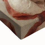 Festive Canvas Art - Santa with Gift Sack Christmas Wall Decoration