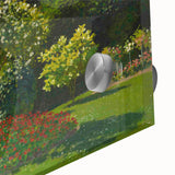 Impressionist Garden Scene - Monet's Lady in the Garden, Framed Print