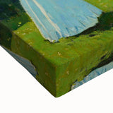 Impressionist Garden Scene - Monet's Lady in the Garden, Framed Print