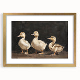 Nursery Wall Art - Charming Ducklings Painting for Kids