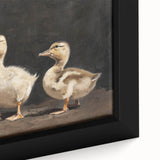 Nursery Wall Art - Charming Ducklings Painting for Kids