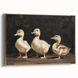 Nursery Wall Art - Charming Ducklings Painting for Kids