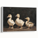 Nursery Wall Art - Charming Ducklings Painting for Kids