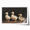 Nursery Wall Art - Charming Ducklings Painting for Kids