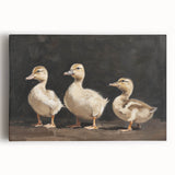 Nursery Wall Art - Charming Ducklings Painting for Kids