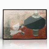 Modern Wall Art: Pierre Bonnard’s Child with Lamp in Warm Tones