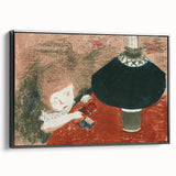 Modern Wall Art: Pierre Bonnard’s Child with Lamp in Warm Tones