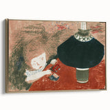 Modern Wall Art: Pierre Bonnard’s Child with Lamp in Warm Tones