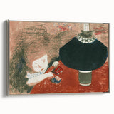 Modern Wall Art: Pierre Bonnard’s Child with Lamp in Warm Tones