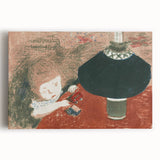 Modern Wall Art: Pierre Bonnard’s Child with Lamp in Warm Tones