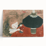Modern Wall Art: Pierre Bonnard’s Child with Lamp in Warm Tones