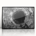 Large abstract wall art in mid-century modernist style.