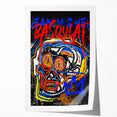 Bold Pop Art Wall Art - Skull Canvas with Red, Blue, and Yellow