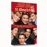 Retro Wall Art - St. Elmo's Fire Movie Poster - 80s Vintage Art Prints