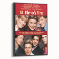 Retro Wall Art - St. Elmo's Fire Movie Poster - 80s Vintage Art Prints