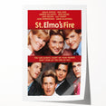Retro Wall Art - St. Elmo's Fire Movie Poster - 80s Vintage Art Prints