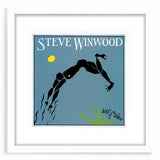Retro Steve Winwood Arc of a Diver Poster - Vintage Prints for Art