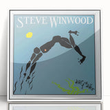 Retro Steve Winwood Arc of a Diver Poster - Vintage Prints for Art