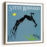 Retro Steve Winwood Arc of a Diver Poster - Vintage Prints for Art