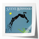 Retro Steve Winwood Arc of a Diver Poster - Vintage Prints for Art