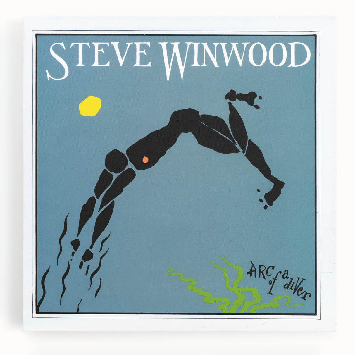Retro Steve Winwood Arc of a Diver Poster - Vintage Prints for Art