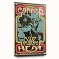 Canned Heat Retro Poster Art | Vintage Music Wall Art