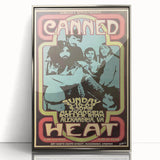 Canned Heat Retro Poster Art | Vintage Music Wall Art