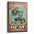 Canned Heat Retro Poster Art | Vintage Music Wall Art