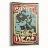 Canned Heat Retro Poster Art | Vintage Music Wall Art