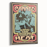 Canned Heat Retro Poster Art | Vintage Music Wall Art