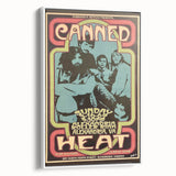 Canned Heat Retro Poster Art | Vintage Music Wall Art