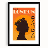 Retro London Travel Poster – Vintage Prints & Classic Retro Wall Art